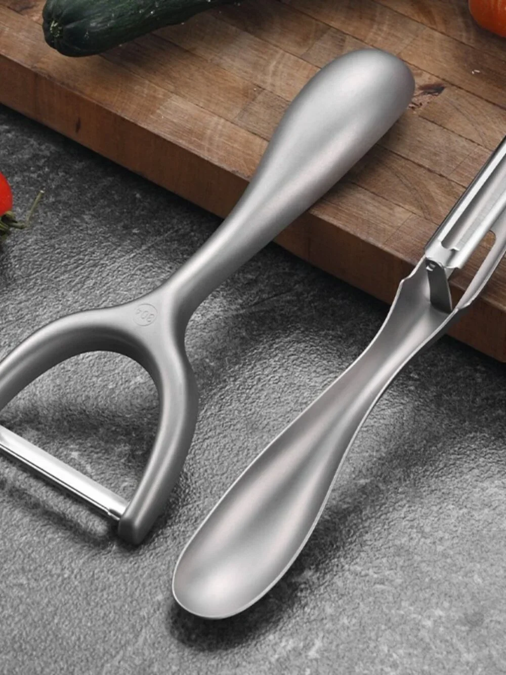 New Design 304 Stainless Steel Metal Kitchen Tool Multi-Purpose Fruit & veggies